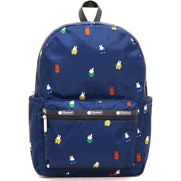 Lesportsac x Miffy Carson Backpack Medium Navy - Picture 1 of 9